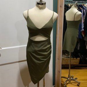 Small Olive Green Dress